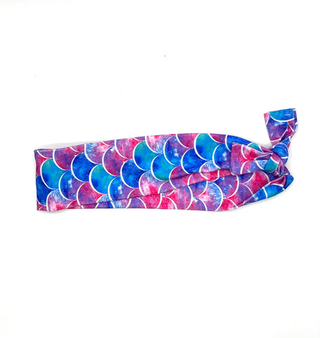 Mermaid Scales 2-inch headband