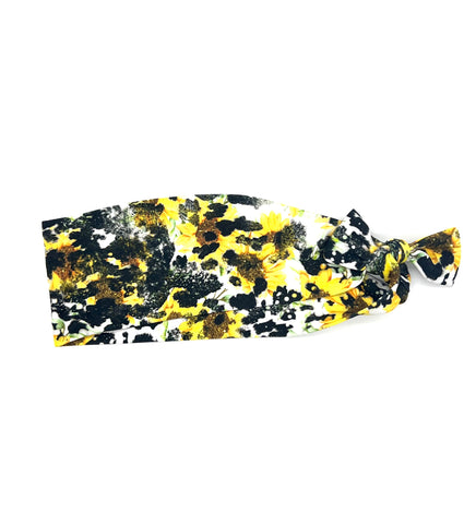 Black and Gold Leopard 3-inch Headband