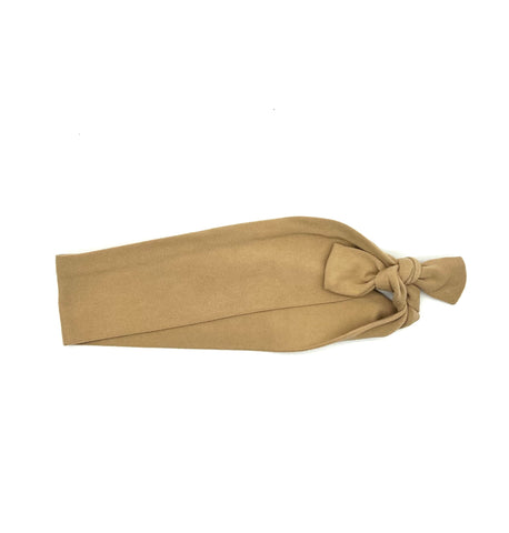 Tan 2-inch headband