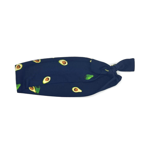 Avocado on Navy 2-inch Headband