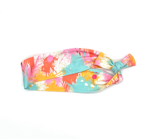 Splatter Paint 2-inch headband