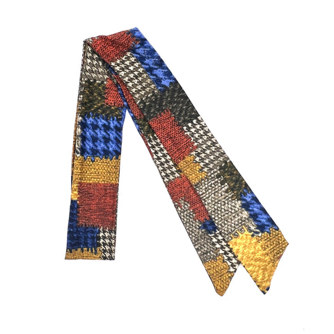Earth tone  Patchwork Head Wrap