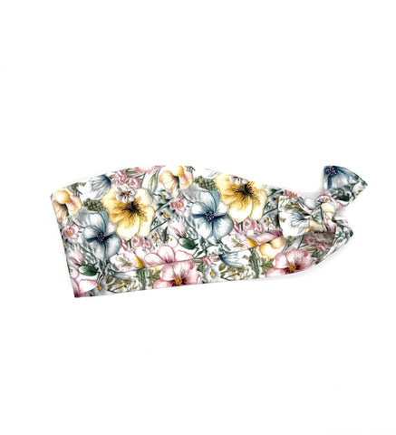 Embroidered Summer Floral 3-inch headband