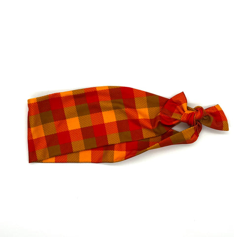 Fall Plaid 3- Headband