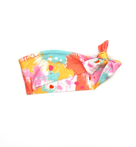 Splatter Paint 3-inch headband