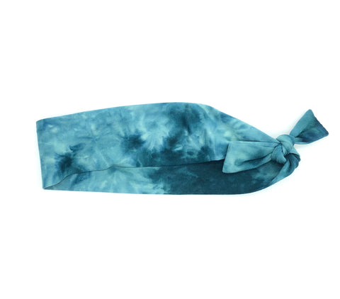 Teal Tie Dye 2-inch Headband