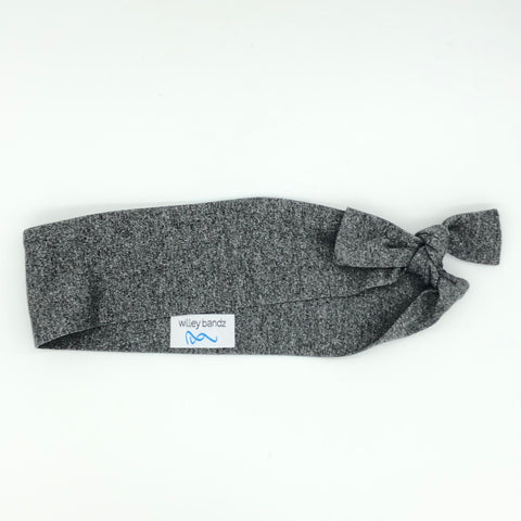 Dark Heathered Grey 2-inch Headband