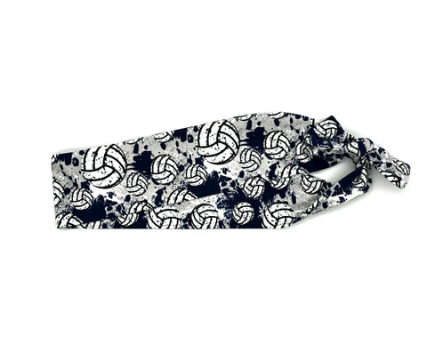 Volleyball Blue and Grey Headband