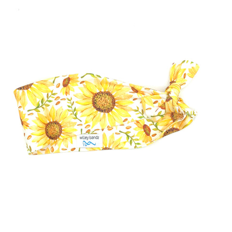 Large Sunflowers 3-inch headband