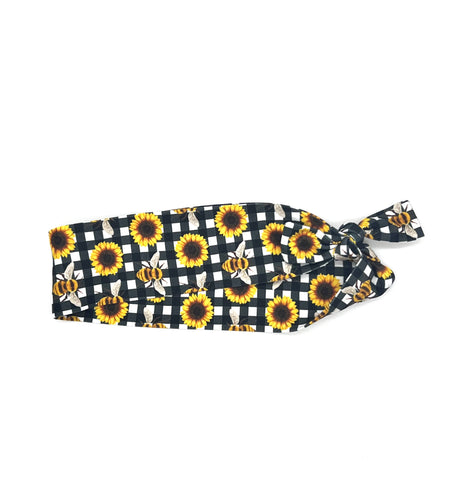 Bees and Sunflowers 2-inch Headband