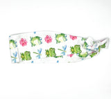 Frogs & Flowers Headband