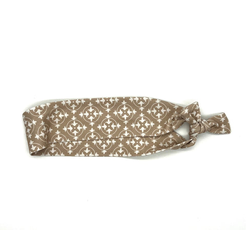 Neutral Geometric Headband