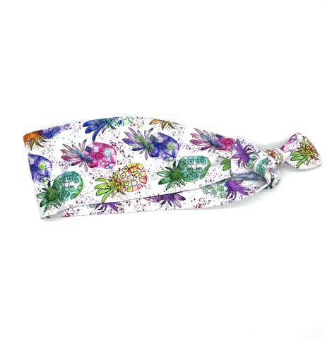 Splatter Pineapple 3-inch Headband