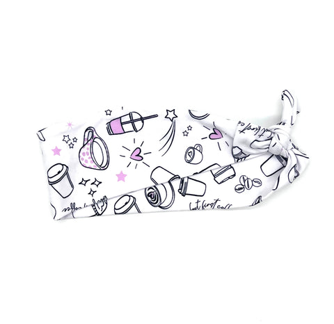 But Coffee First 3-inch Headband