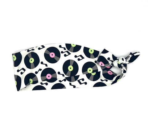 Vinyl Records Headband