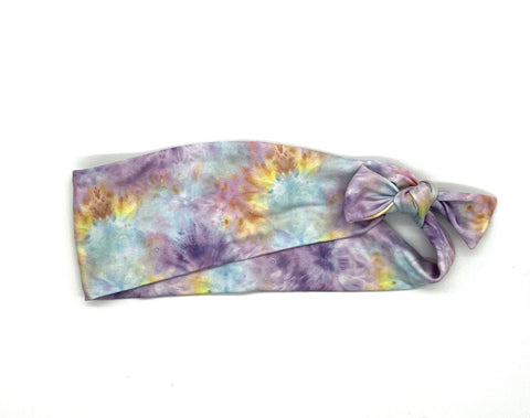 Pastel Colorful Tie Dyed Headband