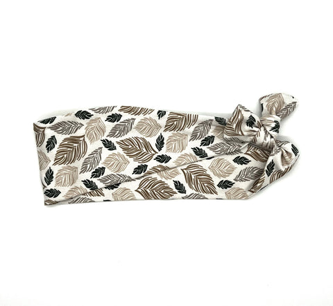 Neutral Leaves Headband