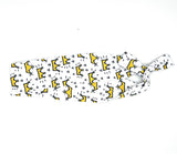 Black and Gold Crowns Headband