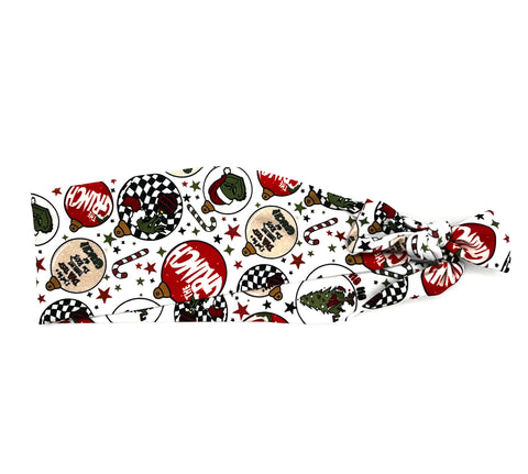 Grinch Ornaments Headband