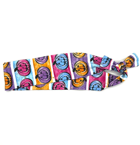 Colorful Pumpkins 2-inch Headband
