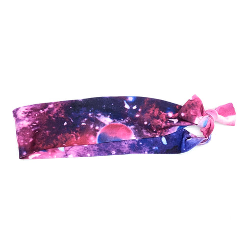 Pink and Purple Galaxy 2-inch Headband
