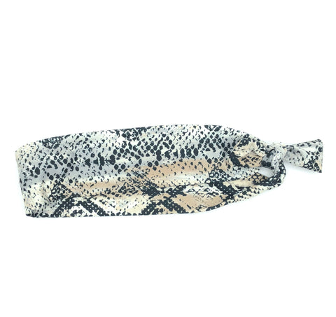 Snakeskin 2-inch Headband