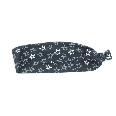 Stars on Black  2-inch Headband
