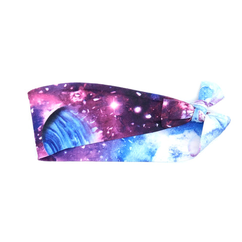 Pink and Purple Galaxy 3-inch Headband