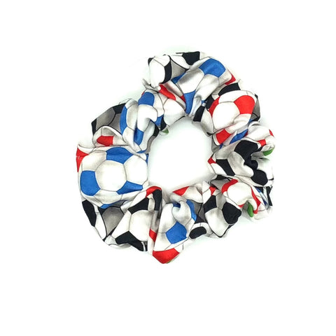 Color Soccer ball  Scrunchie