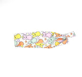 Peeps narrow headband with colorful peeps and flowers