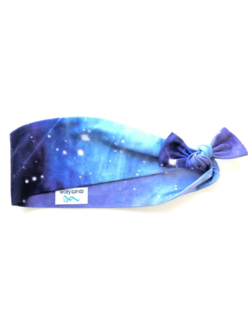 Blue Galaxy 3-inch headband