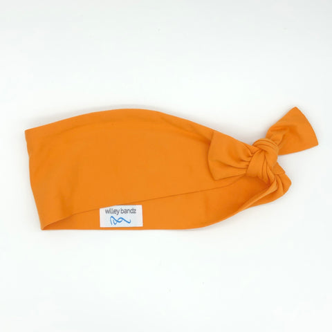 Orange 3-inch headband