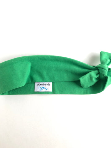 Green 2-inch headband